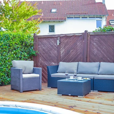 Wellness & Fun Am Bodensee - Mit Pool, Kino, Tischkicker Und Terrasse ماركدورف