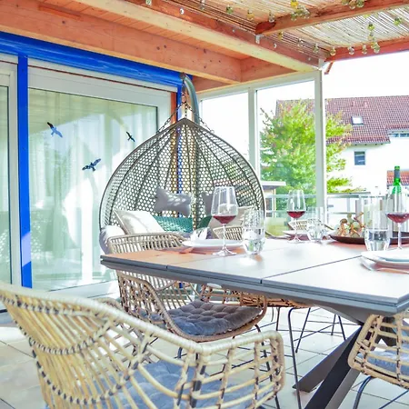 شقة Wellness & Fun Am Bodensee - Mit Pool, Kino, Tischkicker Und Terrasse *