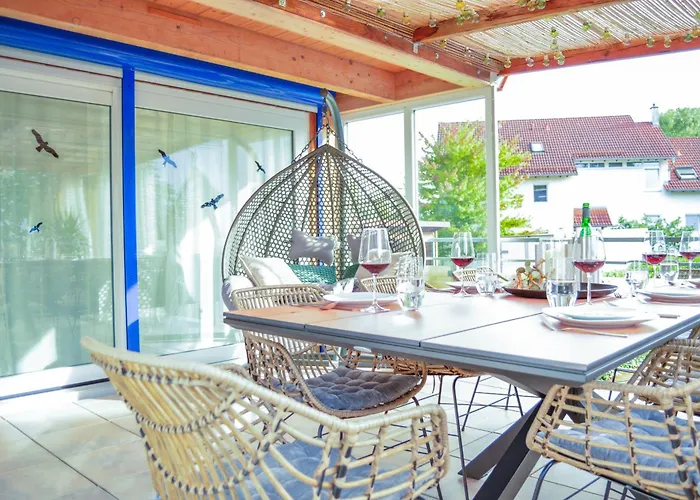 Apartmán Wellness & Fun Am Bodensee - Mit Pool, Kino, Tischkicker Und Terrasse *